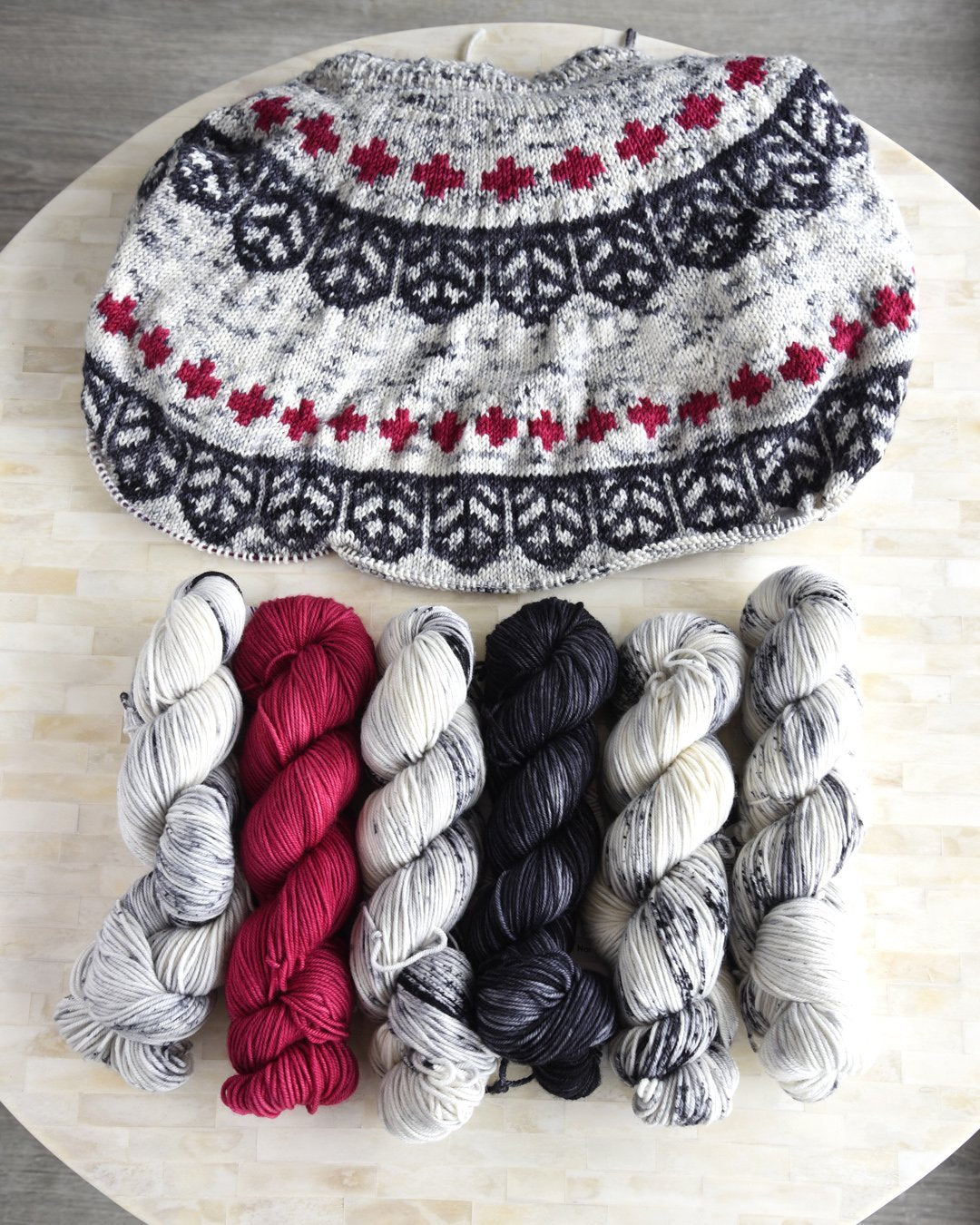 Tecumseh Sweater Knitting Kit - Destination Yarn